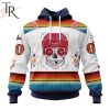NHL Detroit Red Wings Special Design For Dia De Los Muertos Hoodie