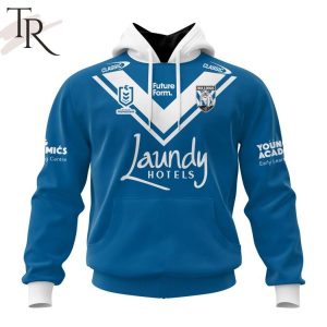 NRL Canterbury-Bankstown Bulldogs Personalized 2024 Away Kits Hoodie