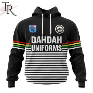 NRL Penrith Panthers Personalized Retro 1991 Kits Hoodie