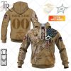 Personalized NHL Dallas Stars Marine Corps Camo Hoodie