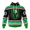 Personalized NHL Vegas Golden Knights Specialized Hockey Celebrate St Patrick’s Day Hoodie