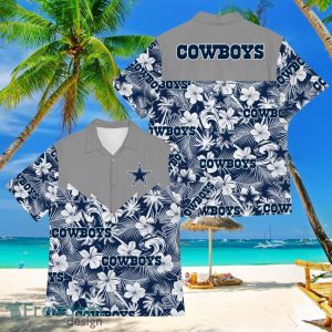 Football American Hawaii Shirt Tropical Beach Tree Dallas Cowboys