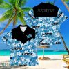 Football American Hawaii Shirt Tropical Beach Tree Detroit Lions
