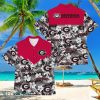 Football American Hawaii Shirt Tropical Beach Tree Georgia Bulldogs