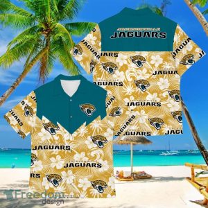 Football American Hawaii Shirt Tropical Beach Tree Jacksonville Jaguars