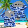 Football American Hawaii Shirt Tropical Beach Tree Kentucky Wildcats
