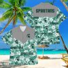 Football American Hawaii Shirt Tropical Beach Tree Michigan State Spartans