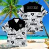 Football American Hawaii Shirt Tropical Beach Tree Oakland Raiders
