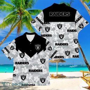 Football American Hawaii Shirt Tropical Beach Tree Oakland Raiders