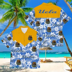 Football American Hawaii Shirt Tropical Beach Tree UCLA Bruins