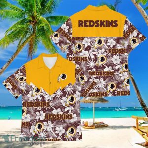 Football American Hawaii Shirt Tropical Beach Tree Washington Redskins