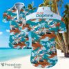 Football NFL Miami Dolphins Logo  Hawaiian Summer Beach Shirt Full Print