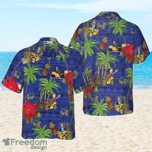 Forklift Life Hawaiian Shirt Tropical Gift For Men And Women