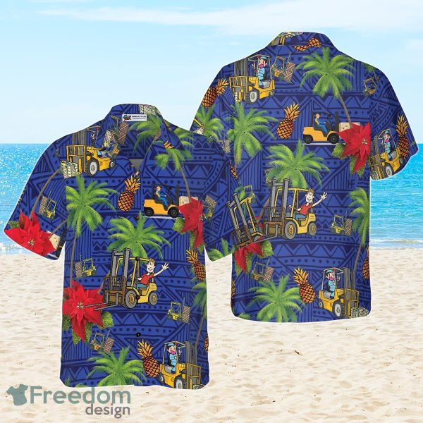 Forklift Life Hawaiian Shirt Tropical Gift For Men And Women