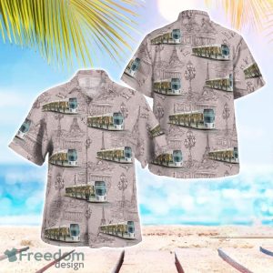 France RATP Tram On Tramway Line T3a Hawaiian Shirt Beach Shirt For Men And Women