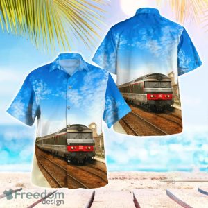 France SNCF Class BB 67400 Diesel Locomotives Aloha Hawaiian Shirt