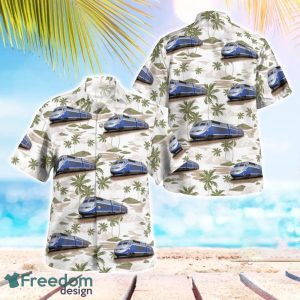France SNCF TGV Réseau Hawaiian Shirt Beach Shirt For Men And Women