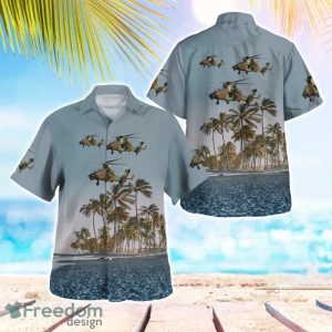 French Army Eurocopter EC 665 Tiger HAD Aloha Hawaiian Shirt