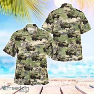 French Army Panhard ERC-90 Sagaie Hawaiian Shirt Summer Beach Shirt