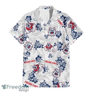 Fresno State Bulldogs Football Floral Hawaiian Shirt For Men And Women