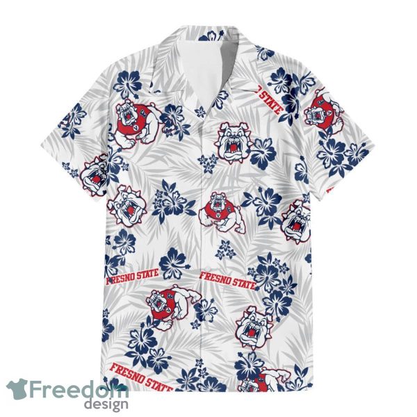 Fresno State Bulldogs Football Floral Hawaiian Shirt For Men And Women