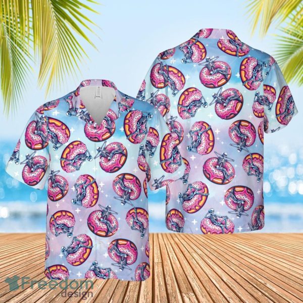Funny Summer Skeleton Hawaiian Shirt