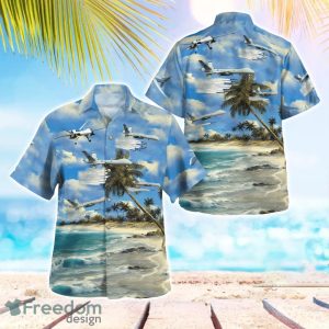 General Atomics MQ-9 Reaper 3D Hawaiian Shirt