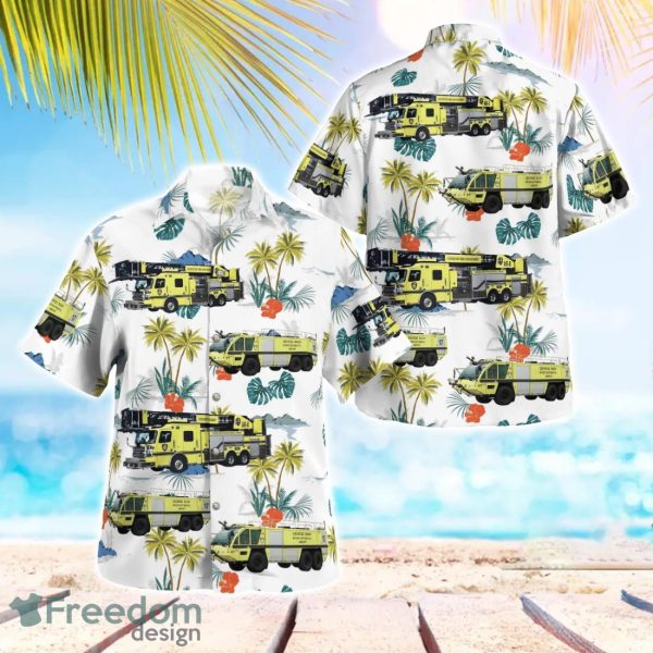 George Bush Intercontinental Airport Houston Fire Department Hawaiian Shirt Beach Shirt For Men And Women