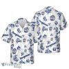 Georgetown University Floral Hawaiian Shirt For Men And Women