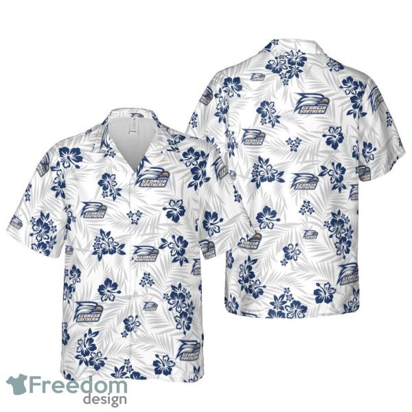 Georgia Southern University Floral Hawaiian Shirt For Men And Women