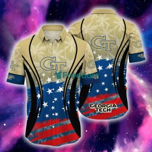 Georgia Tech Yellow Jackets NCAA3 Hawaiian Shirt Trending Style For Fans