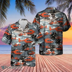 German Air Medical Services Helicopter 1 Hawaiian Shirt Beach Summer Shirt