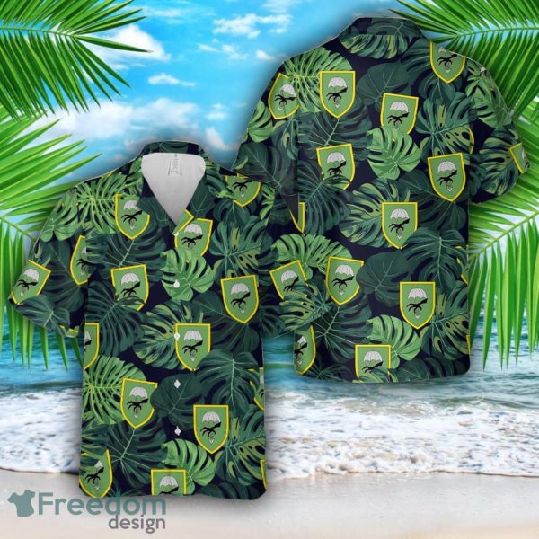 German Bundeswehr Fallschirmjägerbataillon 272 (FschJgBtl 272) Hawaiian Shirt Hoilday Gift