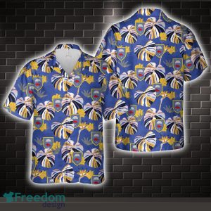 German Bundeswehr Fallschirmjägerbataillon 314 (FschJgBtl 314) Hawaiian Shirt Hoilday Gift