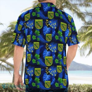 Saxony State Police Patch Hawaiian Shirt Men Women Beach Shirt