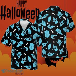 Ghosts Halloween Hawaiian Shirt Beach Short Sleeve Gifts For Halloween