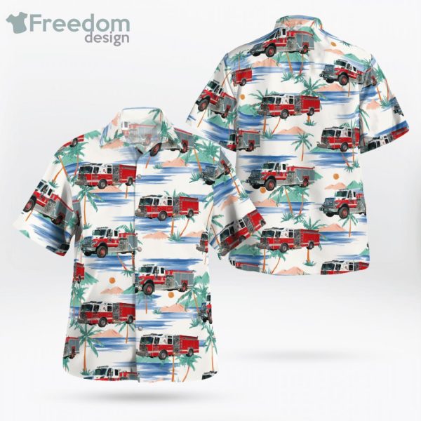 Gilford Belknap County New Hampshire Gilford Fire-Rescue Hawaiian Shirt
