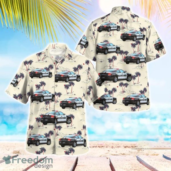 Gladstone MO Police Dodge Chargers 3D Hawaiian Shirt