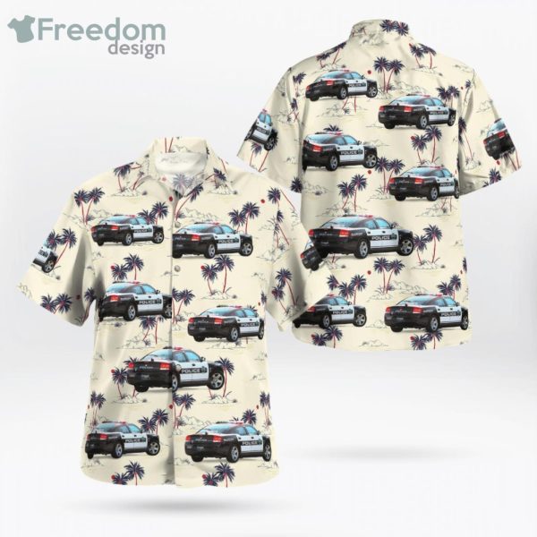 Gladstone Mo Police Dodge Chargers Hawaiian Shirt