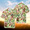 Goat Hibicus Floral 3D Hawaiian Shirt For Men Women