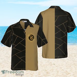 Golden Bitcoin Cryptocurrency Hawaiian Shirt New Style For Men And Women