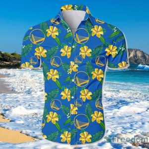 Golden State Warriors Hawaiian Shirt For Men And Women Small Flowers
