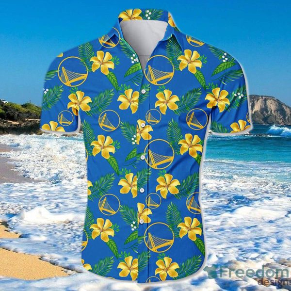 Golden State Warriors Hawaiian Shirt For Men And Women Small Flowers