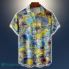 Golden State Warriors Logo All Printed 3D Hawaiian Shirt For Fans NBA Hawaiian Shirt