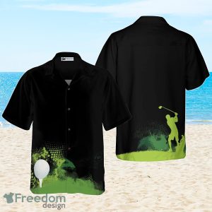 Golf Grunge Graphic Hawaiian Shirt Inspired Gift For Men And Women