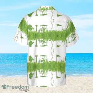 Golf Icon Seamless Pattern Hawaiian Shirt Best Gift For Men And Women