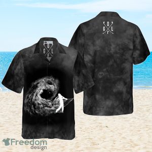 Golfer On Smoke Background Hawaiian Shirt Ideal Gift For Men And Women