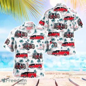 Goucher White Plains Fire Department Beach Hawaiian Shirt Summer Gift