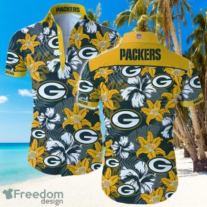 Green Bay Packers NFL Flower Hawaiian Summer Beach Shirt Full Print