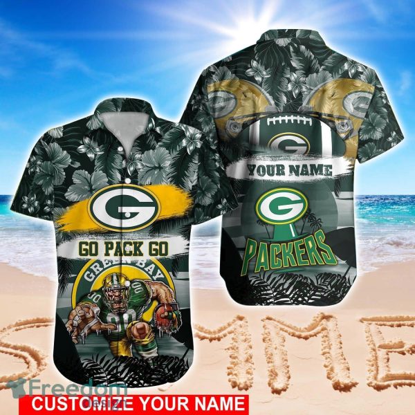 Green Bay Packers NFL Hawaiian shirt Custom Name Summer Gift